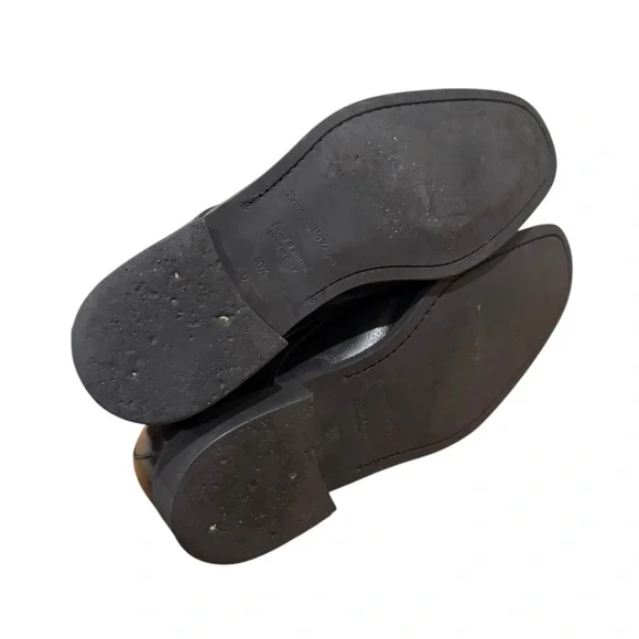 Ermenegildo Zegna Mens Black Laced Dress Shoes